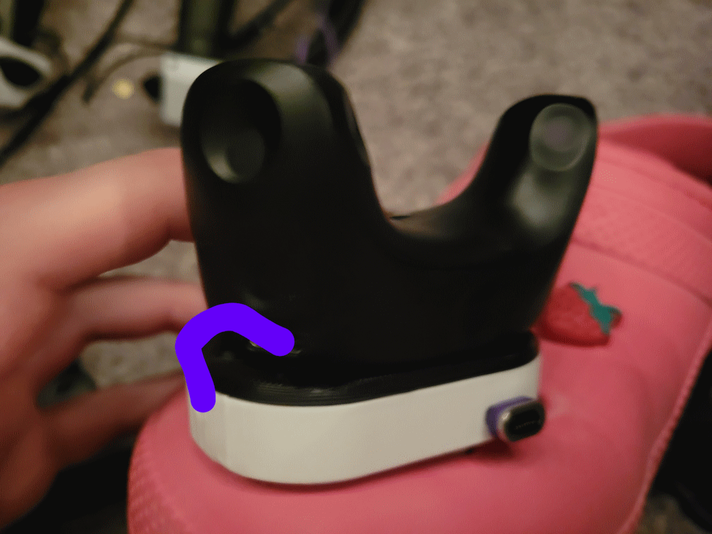 Prototype/Mockup of the crock mounted battery pack