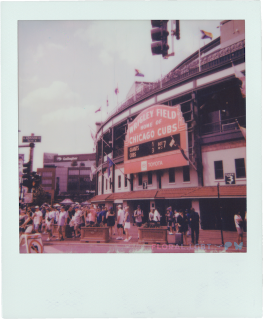 Outside Wrigley Field