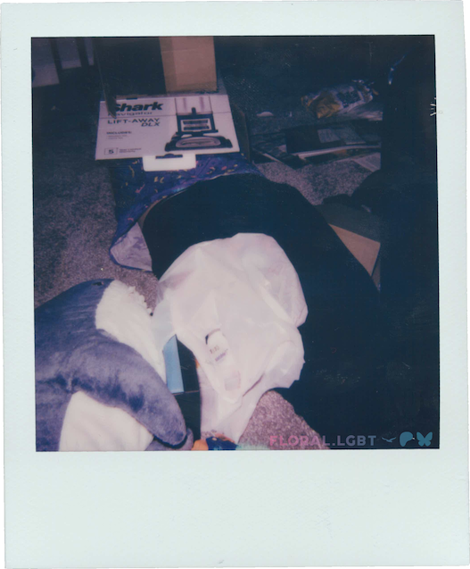 In a box